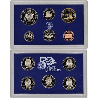 2004 Quarter Set US Mint Proof Set | Beautiful Set | Box & COA.