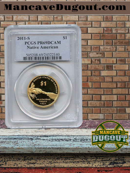 2011-S Sacagawea Dollar PCGS or ICG PR-69 DCAM