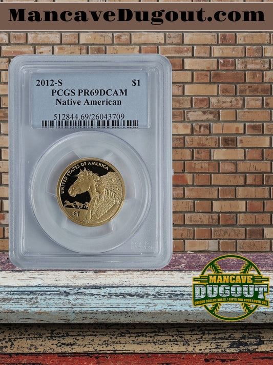2012-S Sacagawea Dollar PCGS & NGS PR-69 DCAM