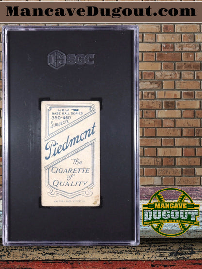 1909–1911 T206 Piedmont Cigarettes - Germany Schaefer – Washington SGC 2 (Good) – 350–460 Series