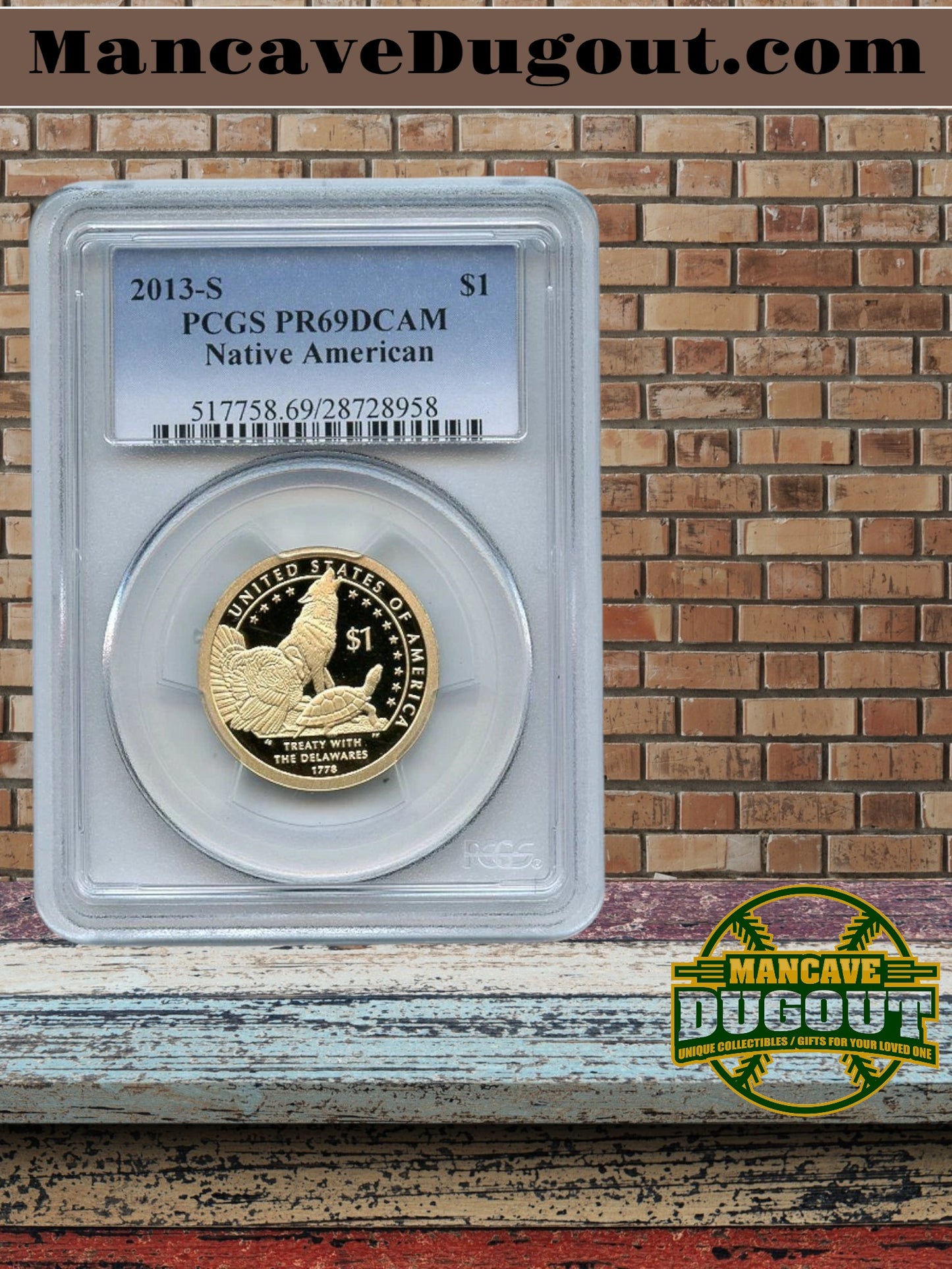 2013-S Sacagawea Dollar PCGS PR-69 DCAM