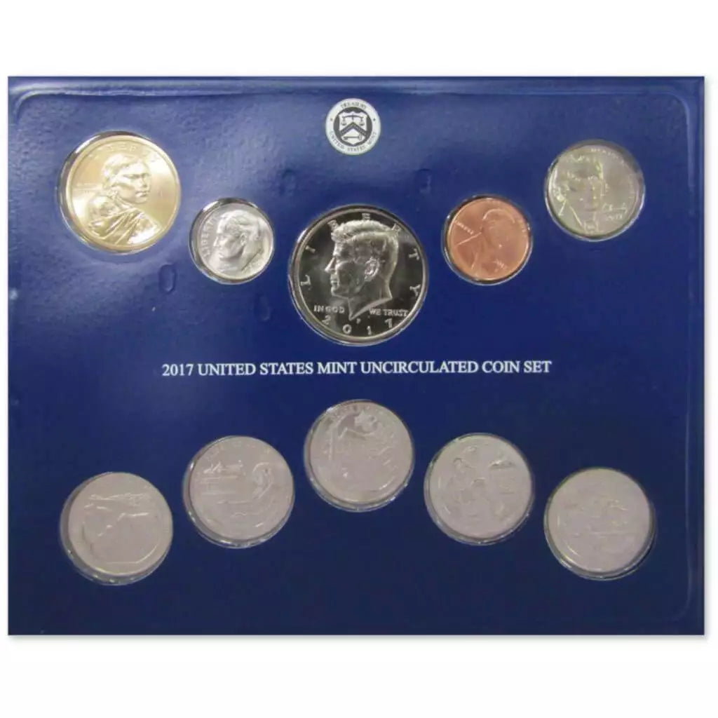 2017 U.S. Mint 20-coin Uncirculated Set