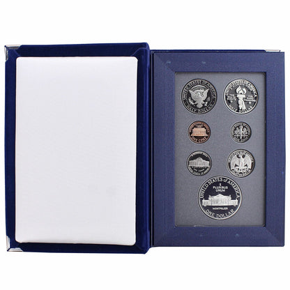 1993 S Prestige Proof Set James Madison 90% Silver Dollar 7 US Coins