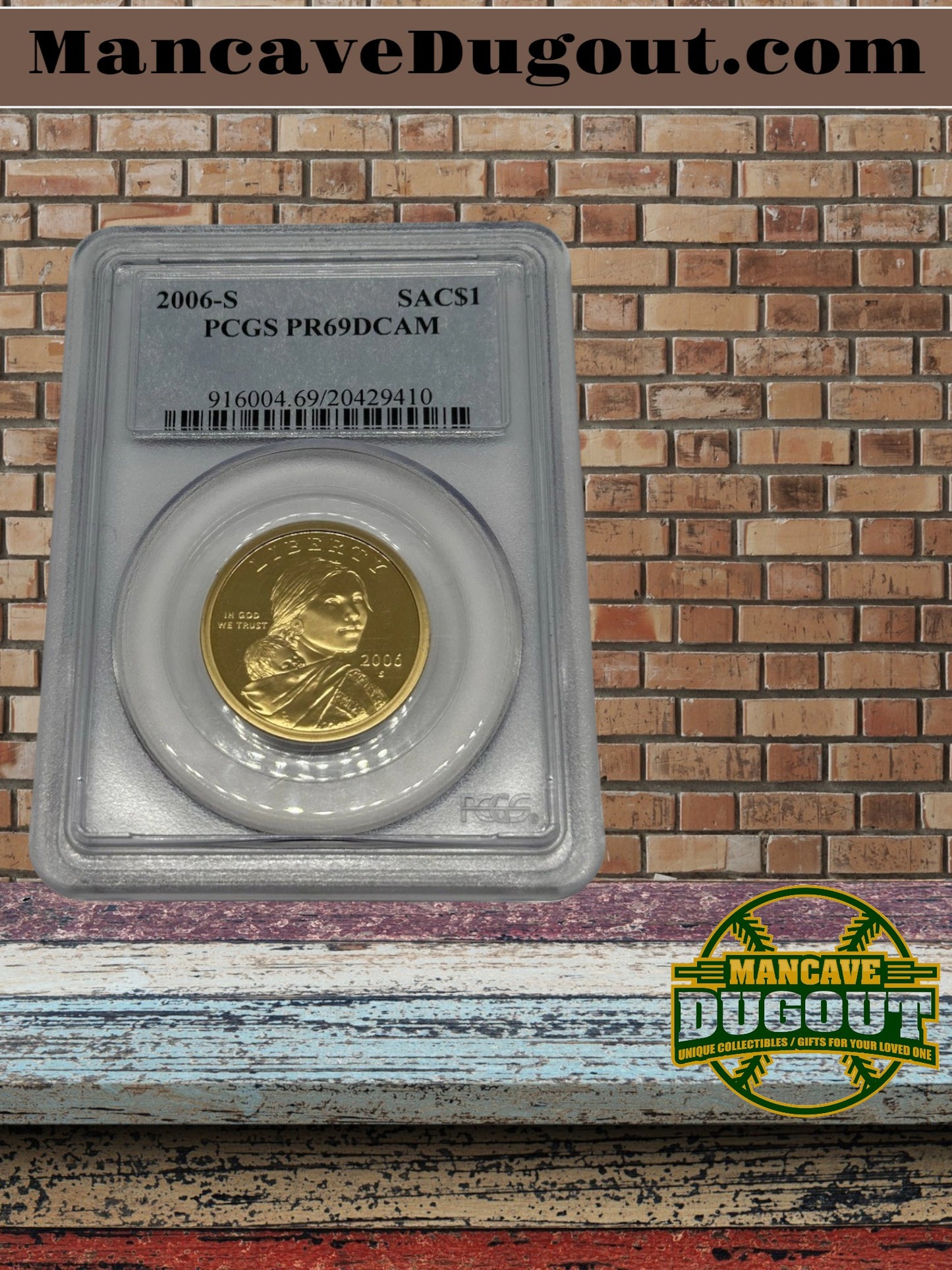 2006-S Sacagawea Dollar PCGS or ICG PR-69 DCAM