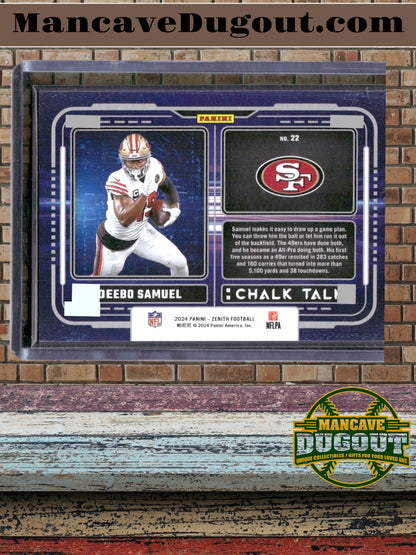 2024 Panini Zenith – Chalk Talk - Deebo Samuel #22
