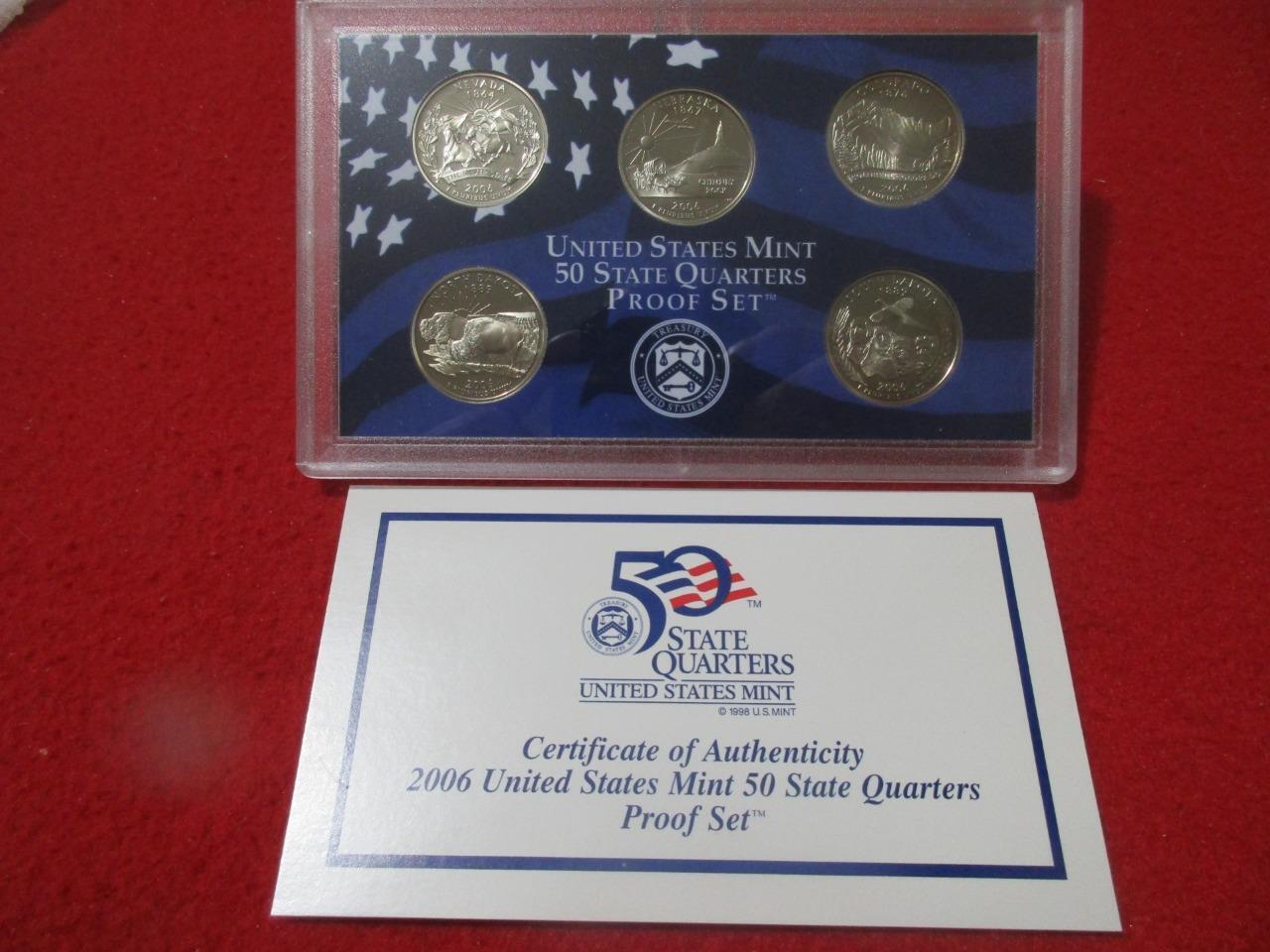 2006 Uncirculated Coin Set - Quarters