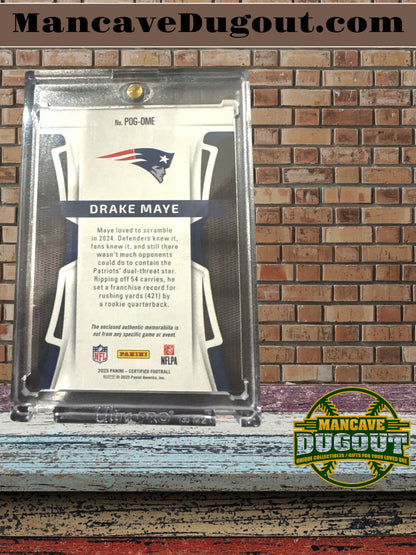 2025 Panini Certified – Piece of the Game Drake Maye-65/299