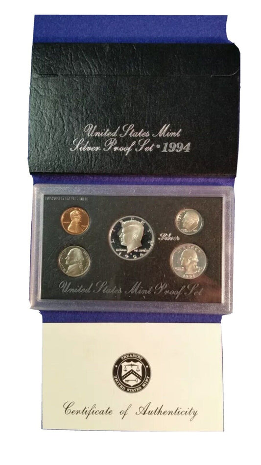 1994-S United States Mint SILVER Proof Set ** Mint Packaging + OGP