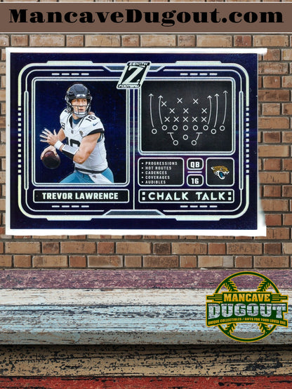 2024 Panini Zenith – Chalk Talk - Trevor Lawrence #10