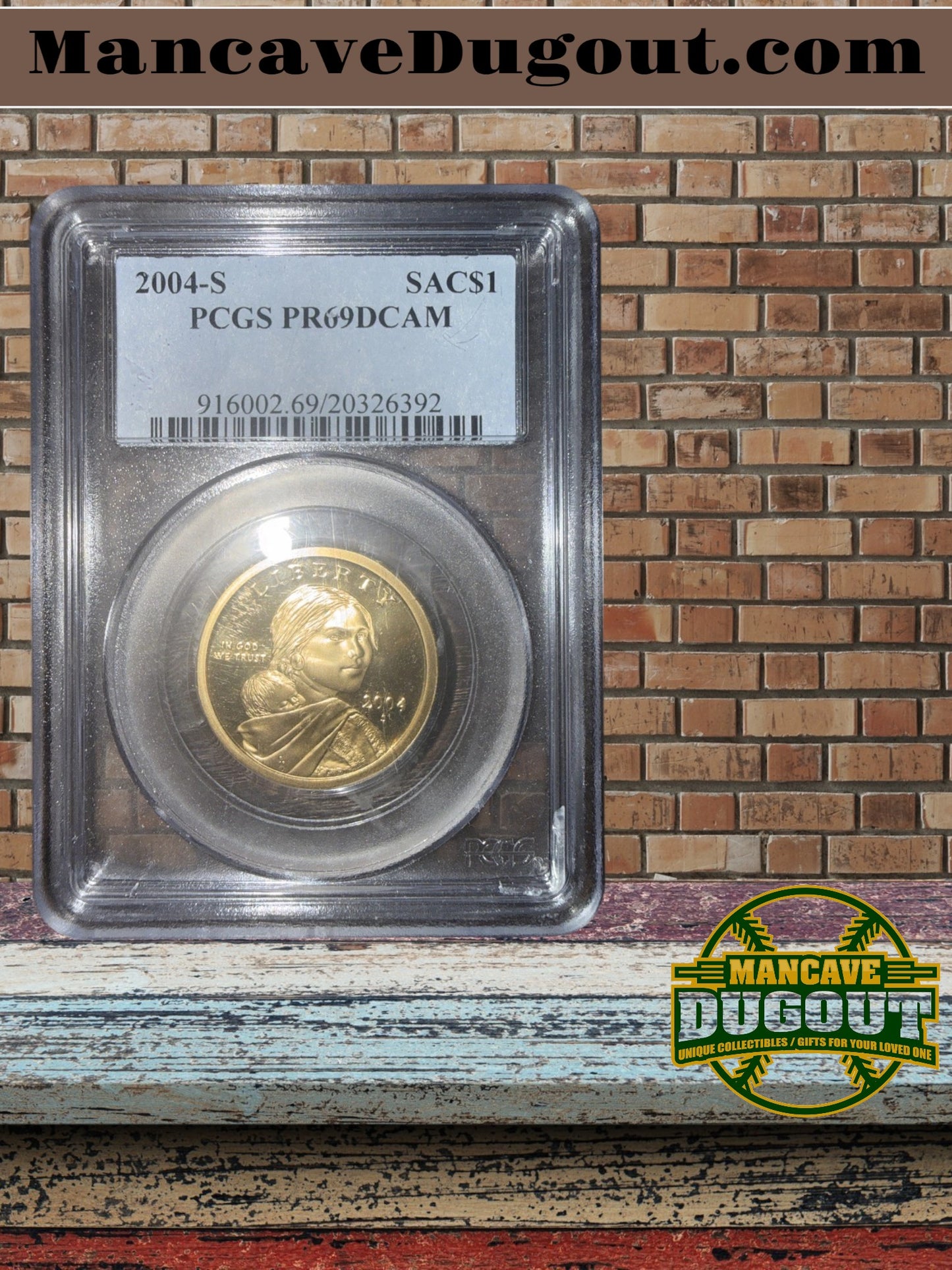 2004-S Sacagawea Dollar PCGS & ICG PR-69 DCAM