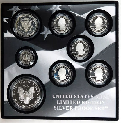 2016 Limited Edition Silver Proof Set Mint Box & COA