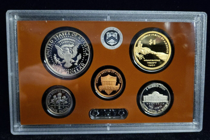 2011 U.S. Mint Presidential 1$ Dollar Coin Proof Set Complete With Box & COA