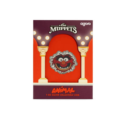 2025 Agoro Niue Disney Muppets 70th Ann. Animal 1 oz Silver Colored Proof Coin