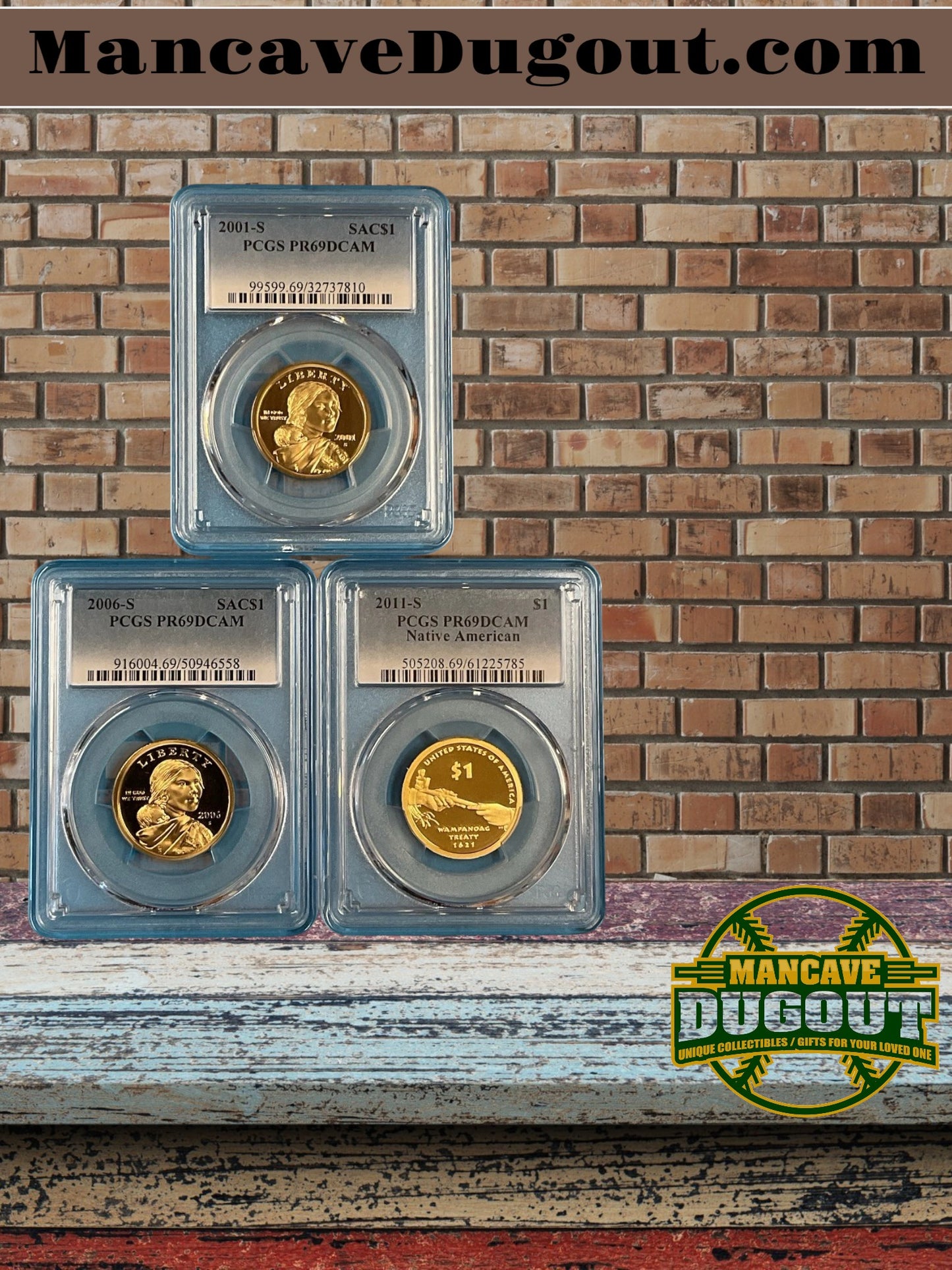 2011-S Sacagawea Dollar PCGS or ICG PR-69 DCAM