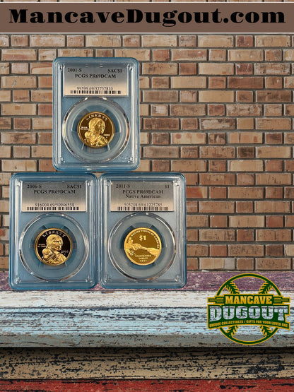 2011-S Sacagawea Dollar PCGS or ICG PR-69 DCAM