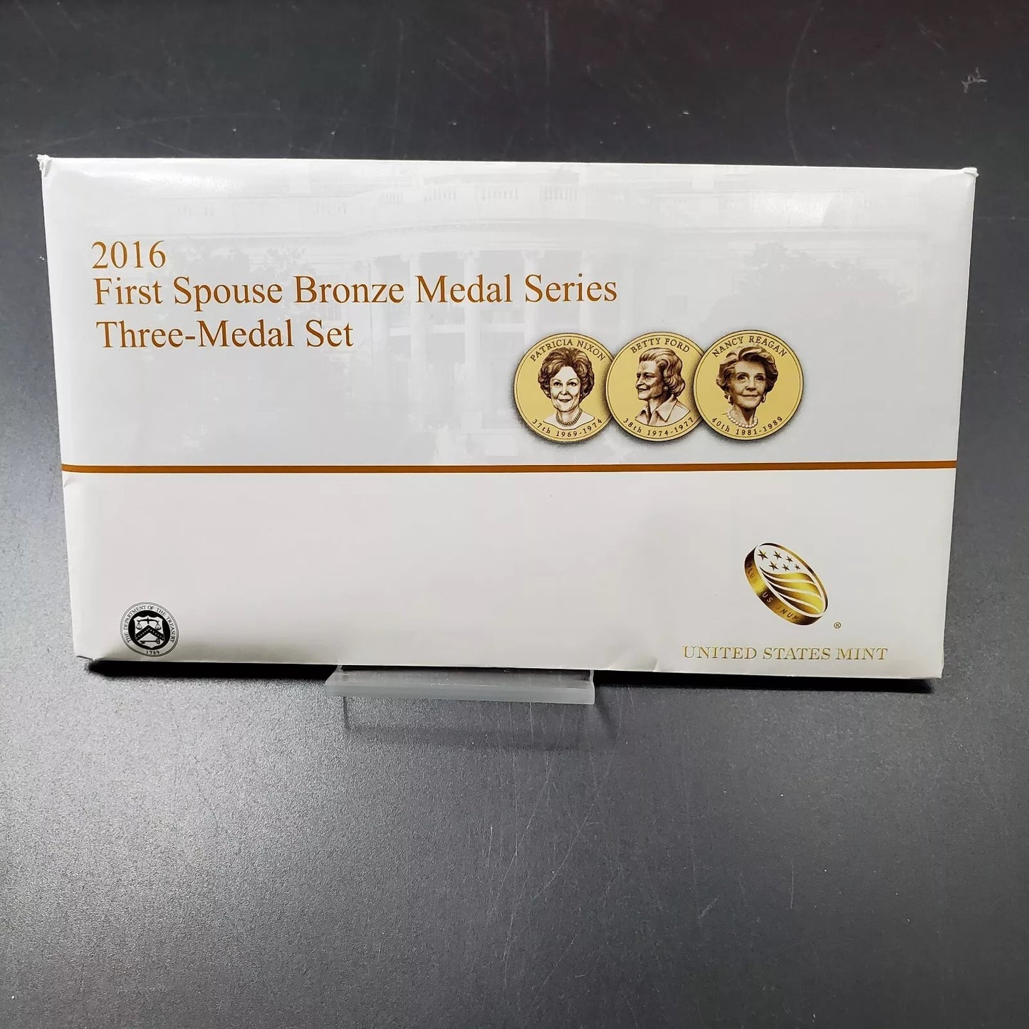 2016 First Spouse Bronze Medal Series Three (3) Medal Set U.S. Mint Unc