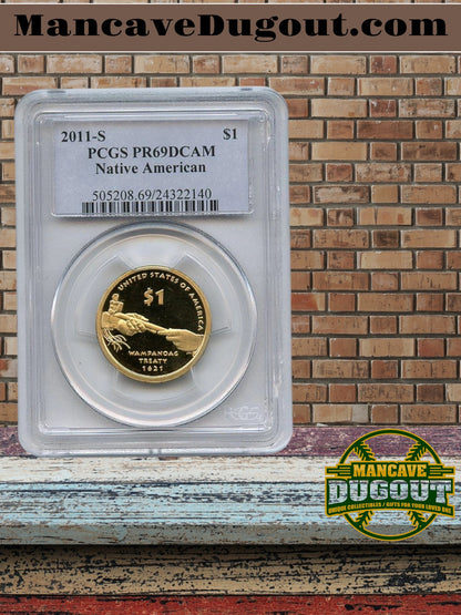 2011-S Sacagawea Dollar PCGS or ICG PR-69 DCAM