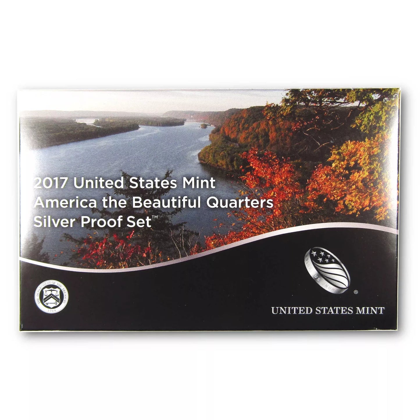 2017 US Mint America the Beautiful Silver Quarter Proof Set