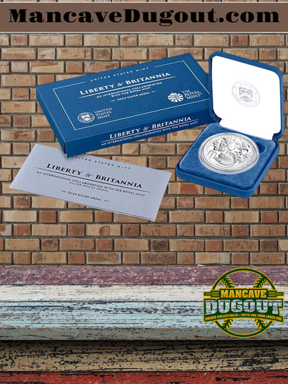 2024 Liberty & Britannia Silver Medal - PHILADELPHIA (P)