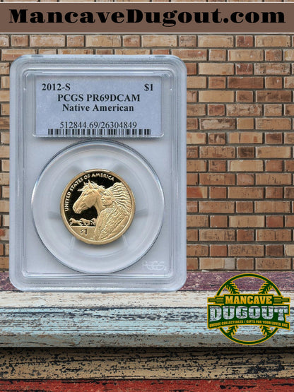 2012-S Sacagawea Dollar PCGS & NGS PR-69 DCAM