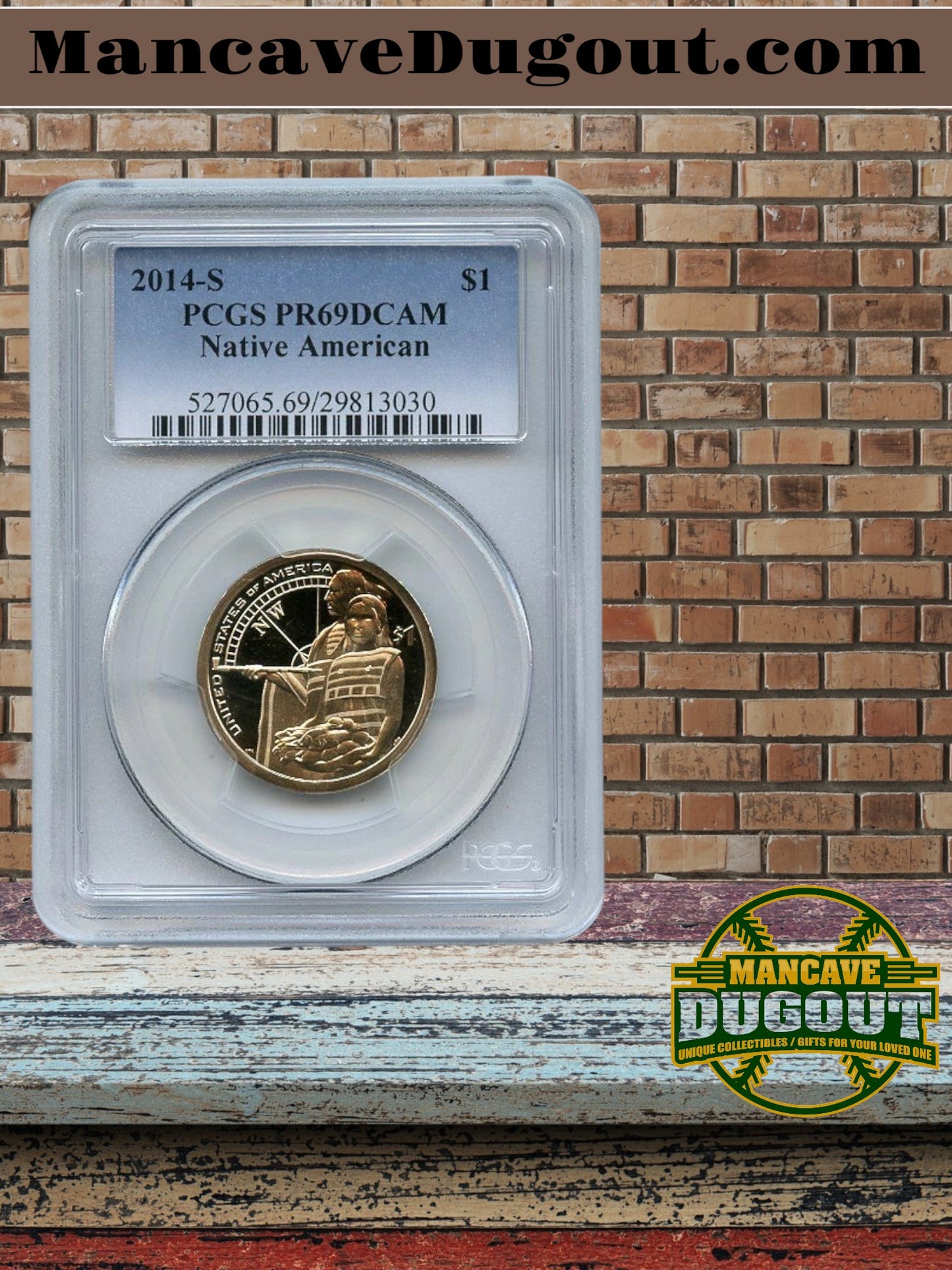 2014-S Sacagawea Dollar PCGS PR-69 DCAM