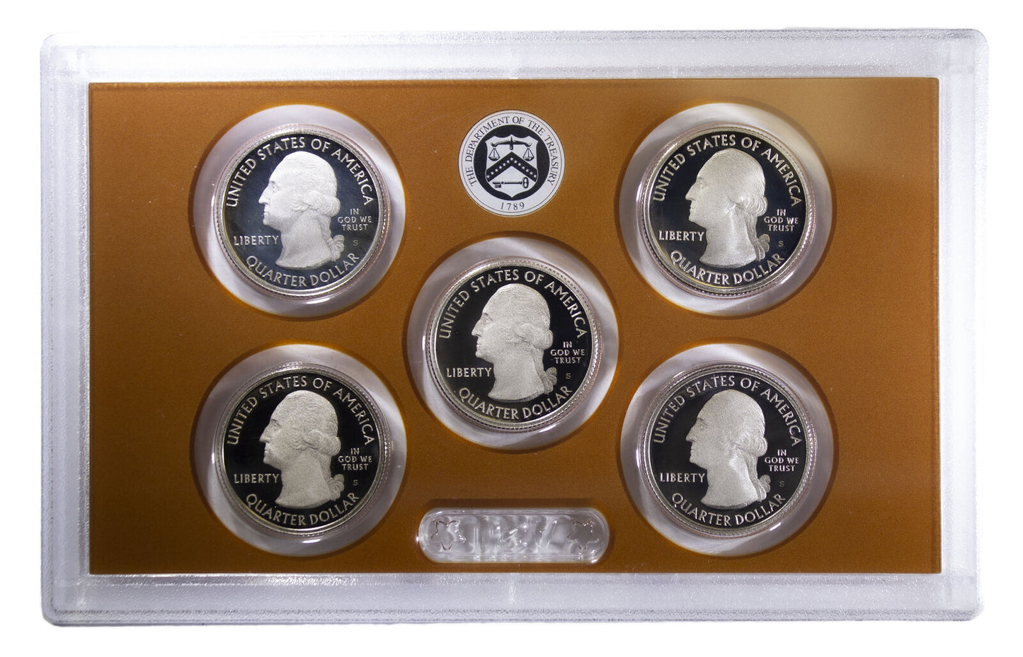 2011 U.S. Mint Presidential 1$ Dollar Coin Proof Set Complete With Box & COA