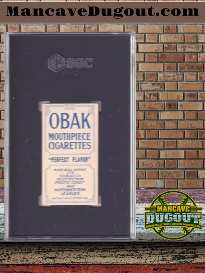 1910 Obak Cigarettes T212 - Jack Cameron – SGC 2 (Good) Low Population Graded