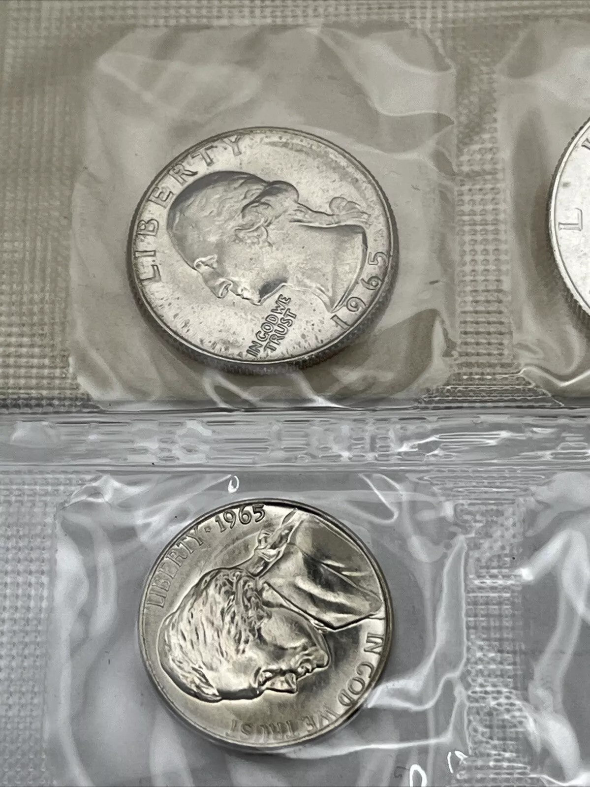 1965 US Treasury Department Mint Uncirculated Coin Set