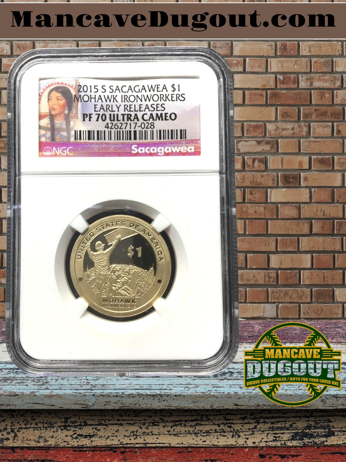 2015-S Sacagawea NGC PF70 Ultra Cameo
