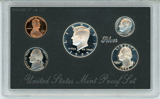 1995 US Mint Premier Silver Proof Set