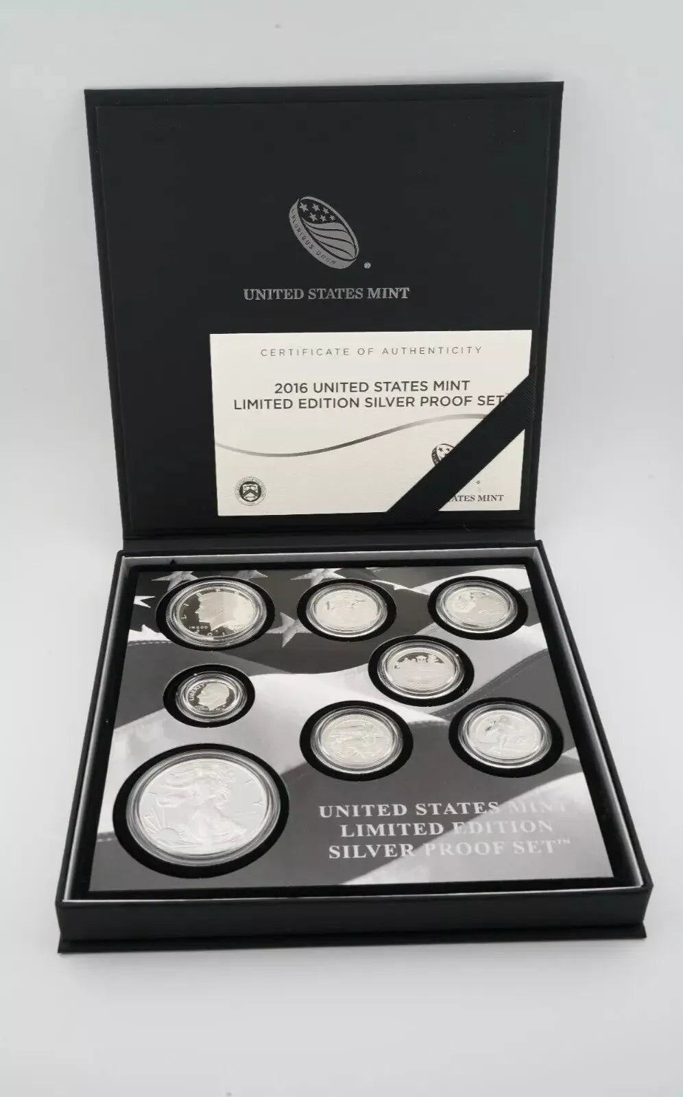 2016 Limited Edition Silver Proof Set Mint Box & COA