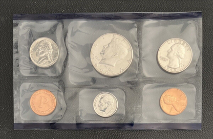 1990 P & D United States Mint Set Uncirculated 10 Coins Original Cello Packaging