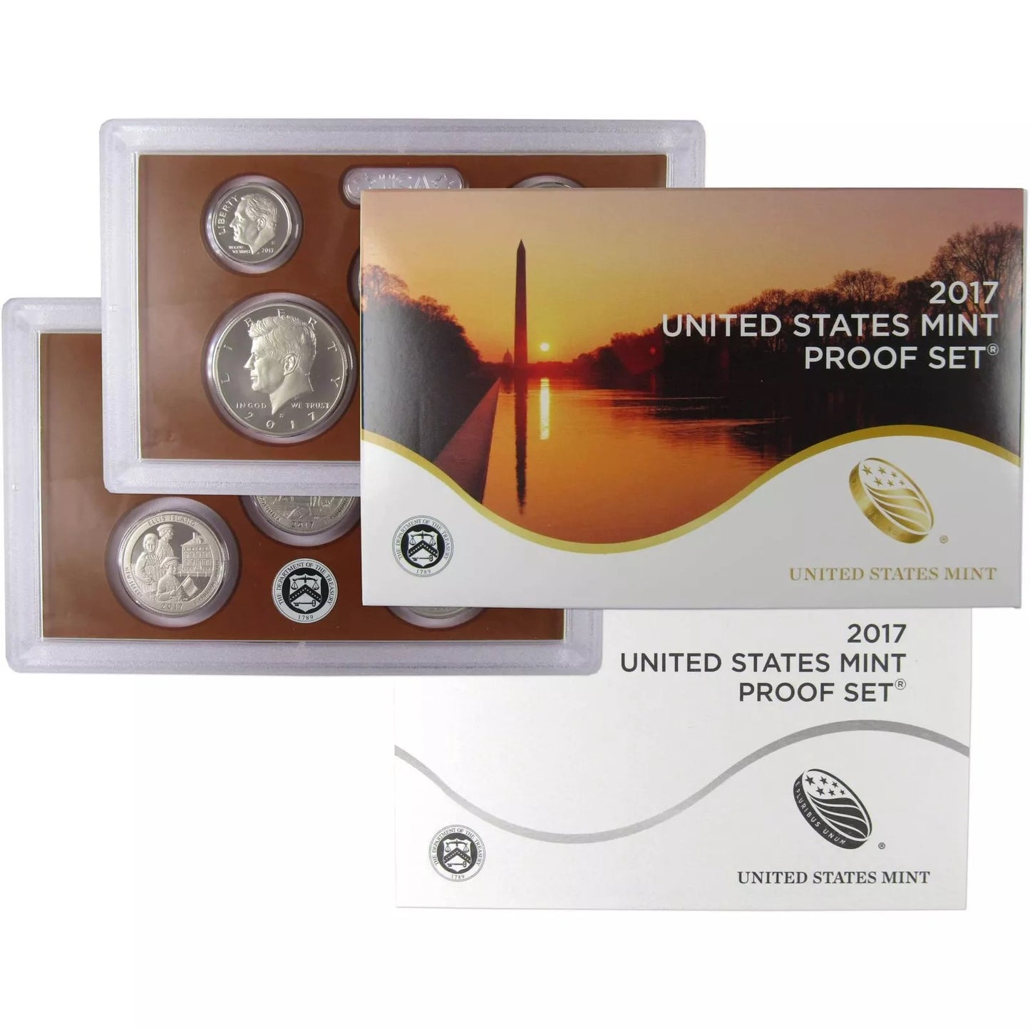 2017 Clad Proof Set U.S. Mint Original Government Packaging OGP COA