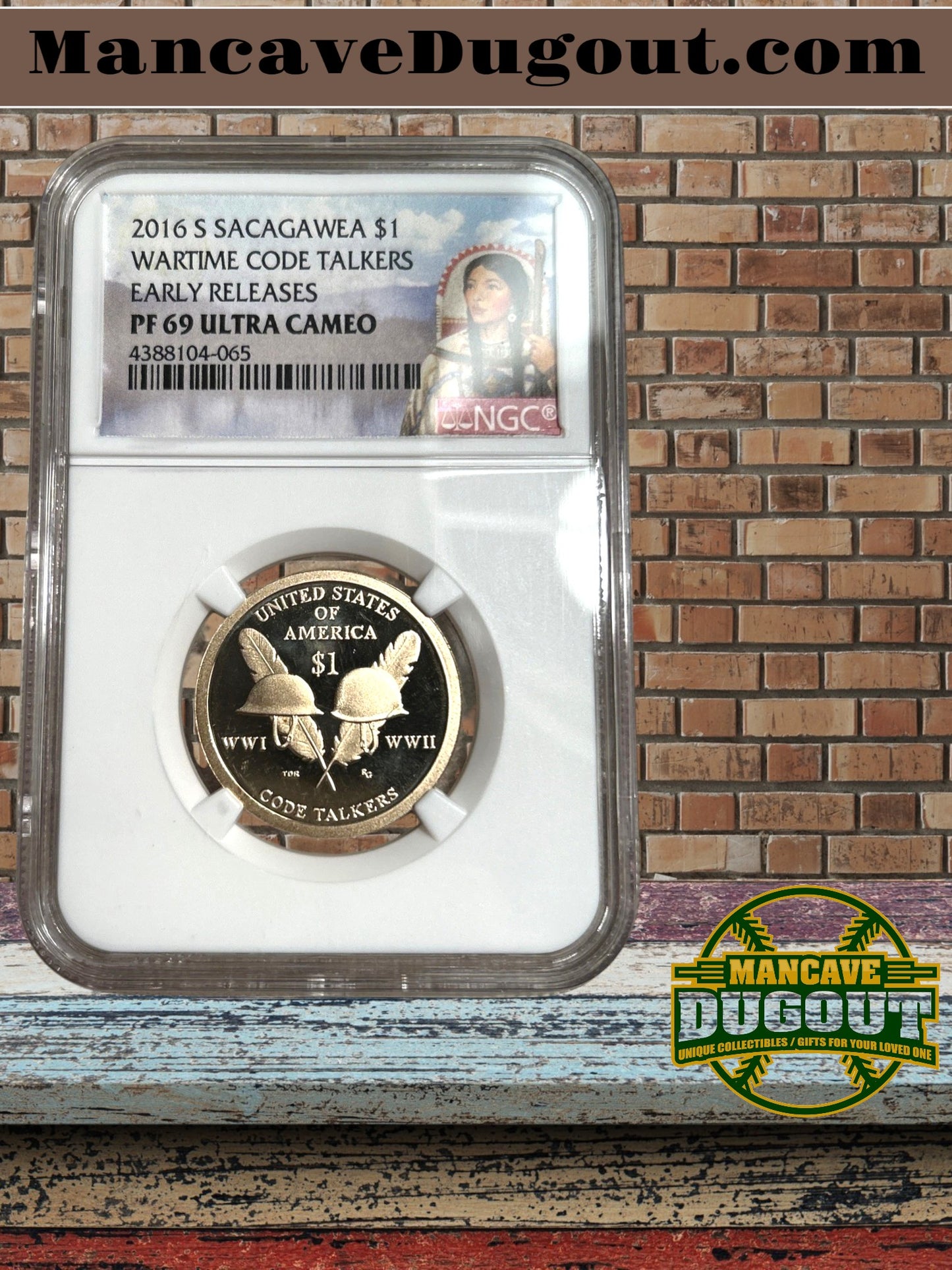 2016-S Sacagawea Dollar PCGS or NGC PR-69 DCAM