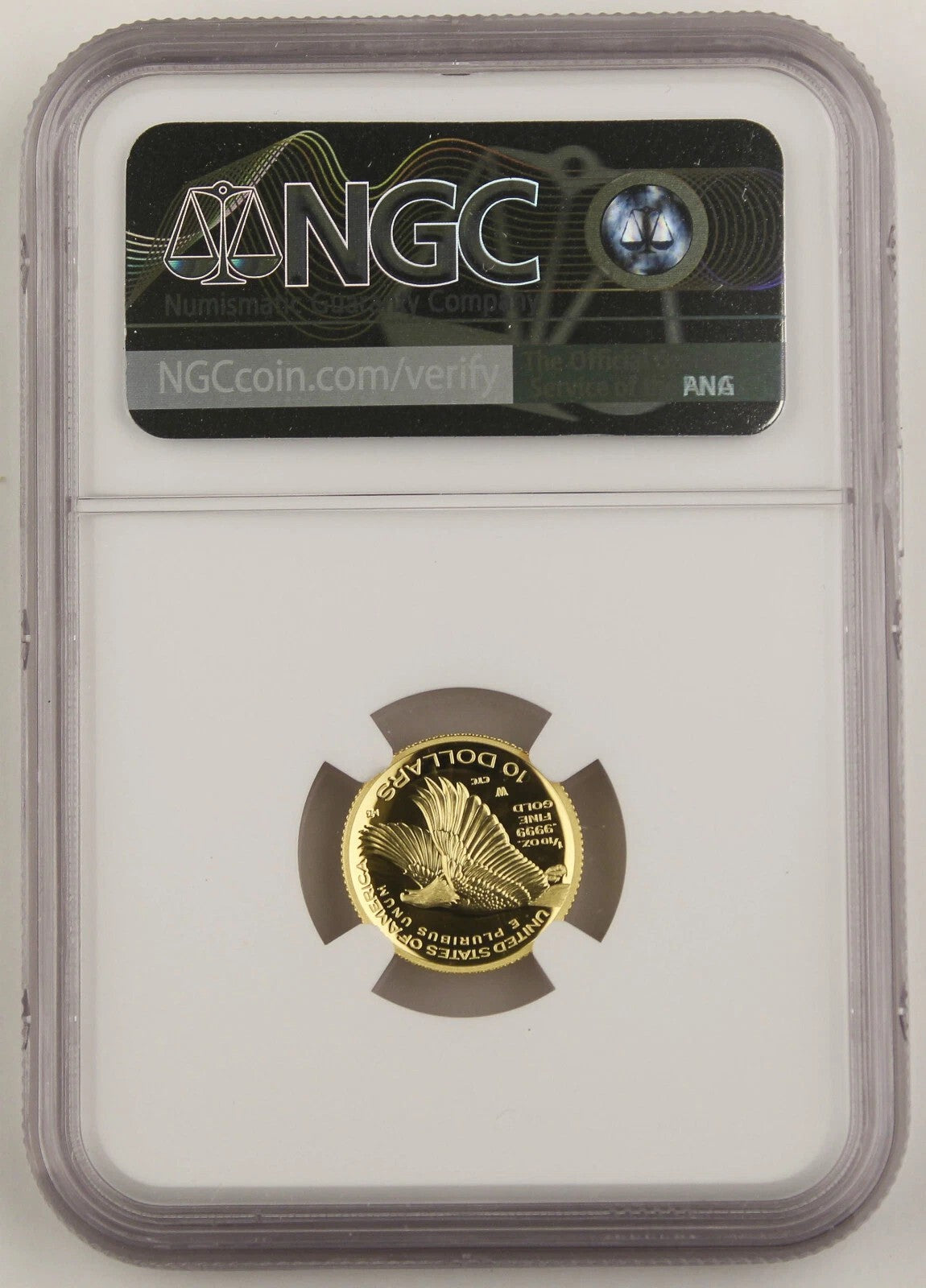 2018 W 1/10 Oz Gold American Liberty High Relief Proof $10 Coin NGC PF70 UCAM
