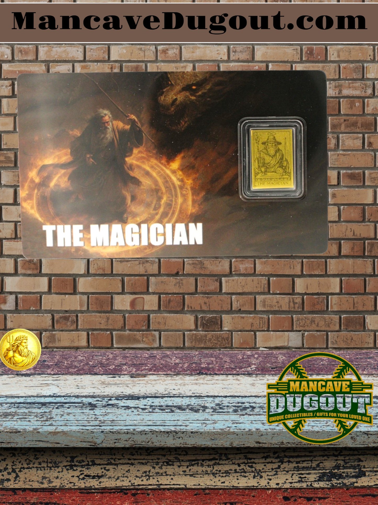2026 Liberia “The Magician” – 1/1000 Troy oz 24K Gold Coin (In Card)