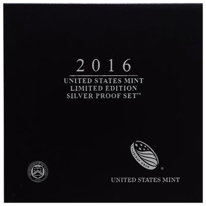 2016 Limited Edition Silver Proof Set Mint Box & COA