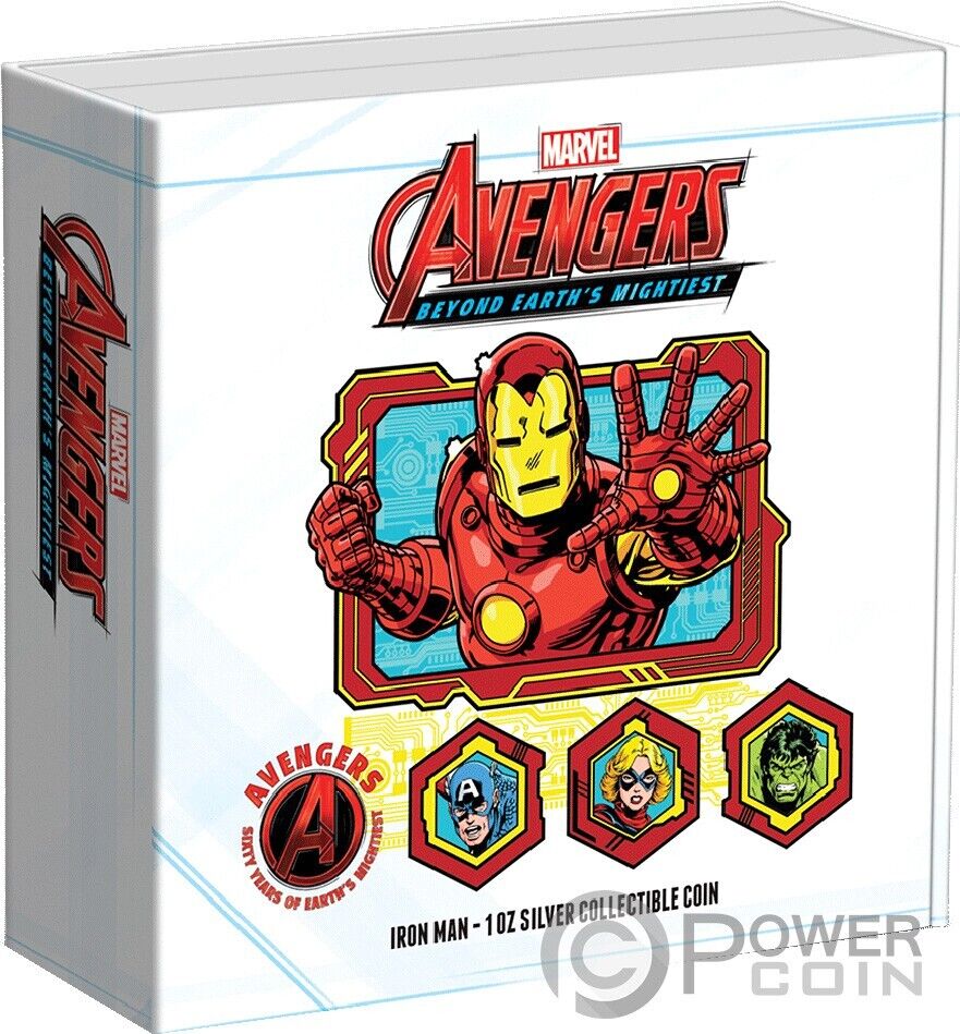 2023 Niue Marvel – Avengers 60th Anniversary - Complete Set