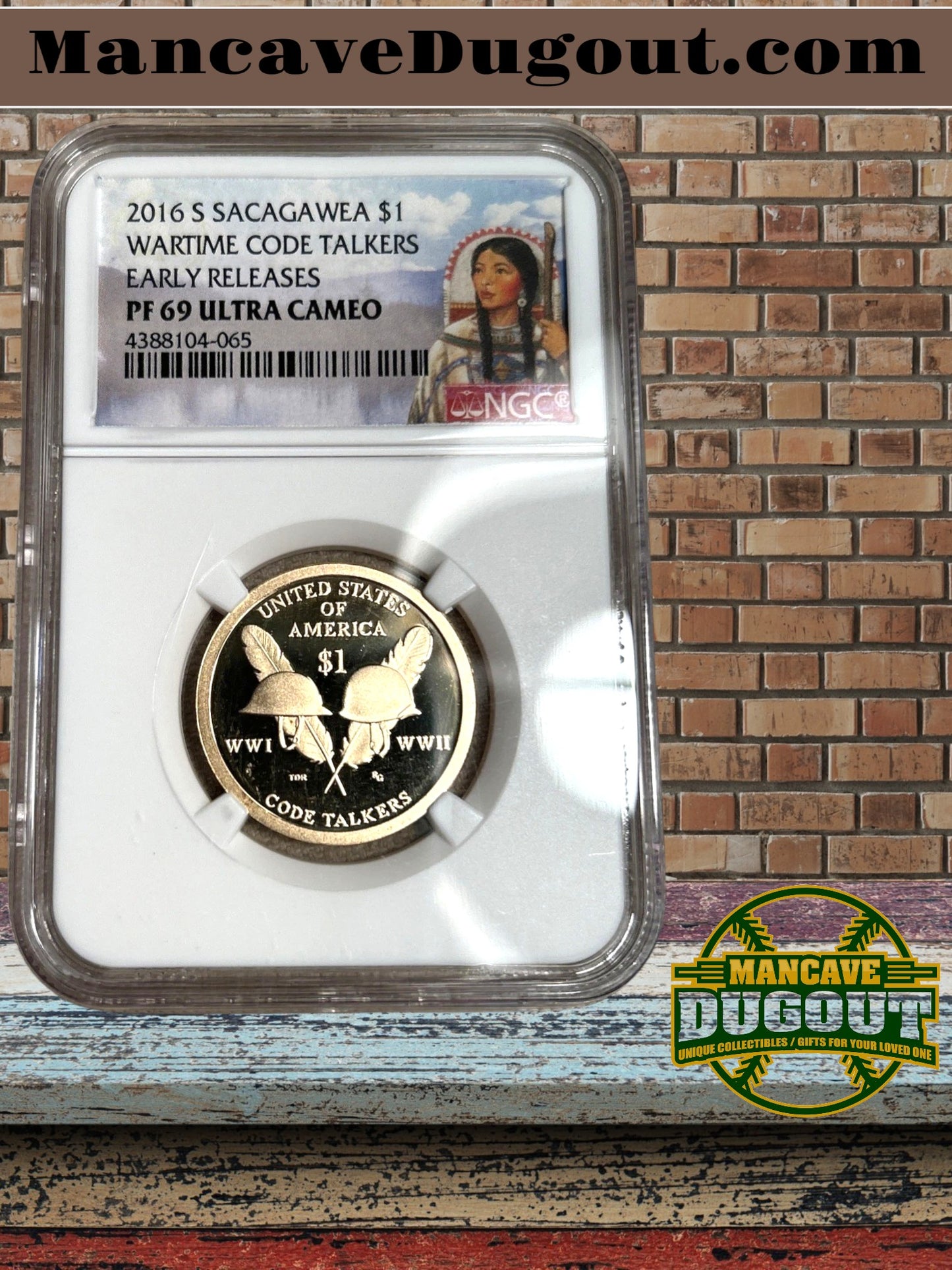 2016-S Sacagawea Dollar PCGS or NGC PR-69 DCAM