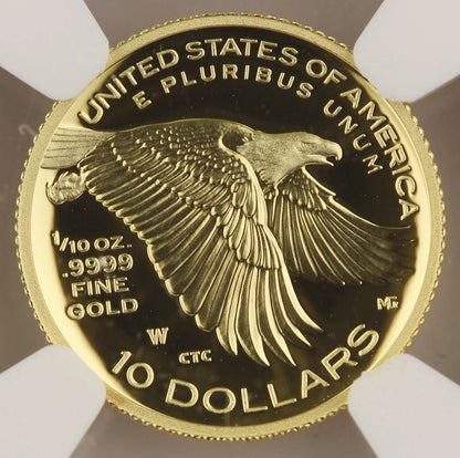 2018 W 1/10 Oz Gold American Liberty High Relief Proof $10 Coin NGC PF70 UCAM