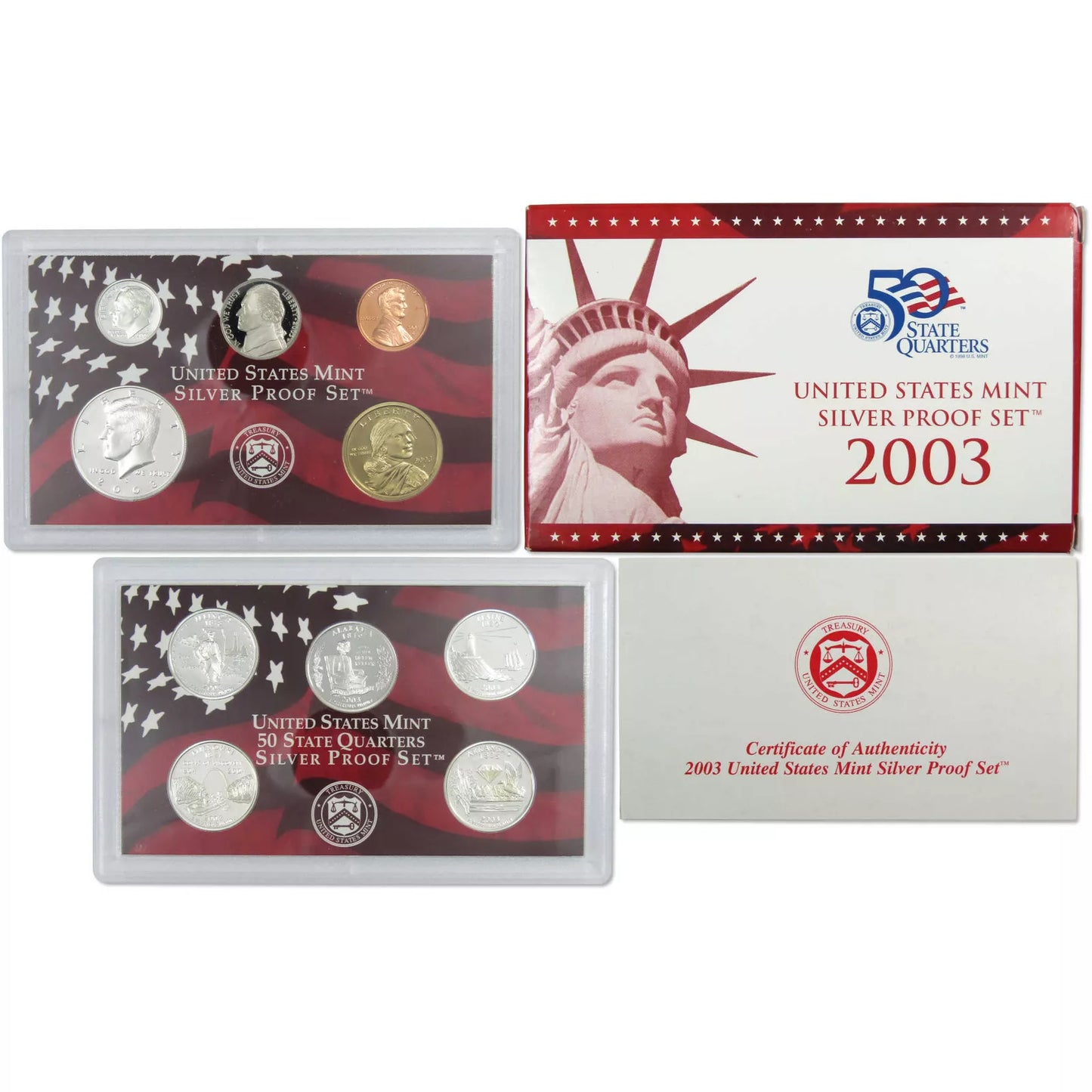 2003 US Mint Silver Proof Set