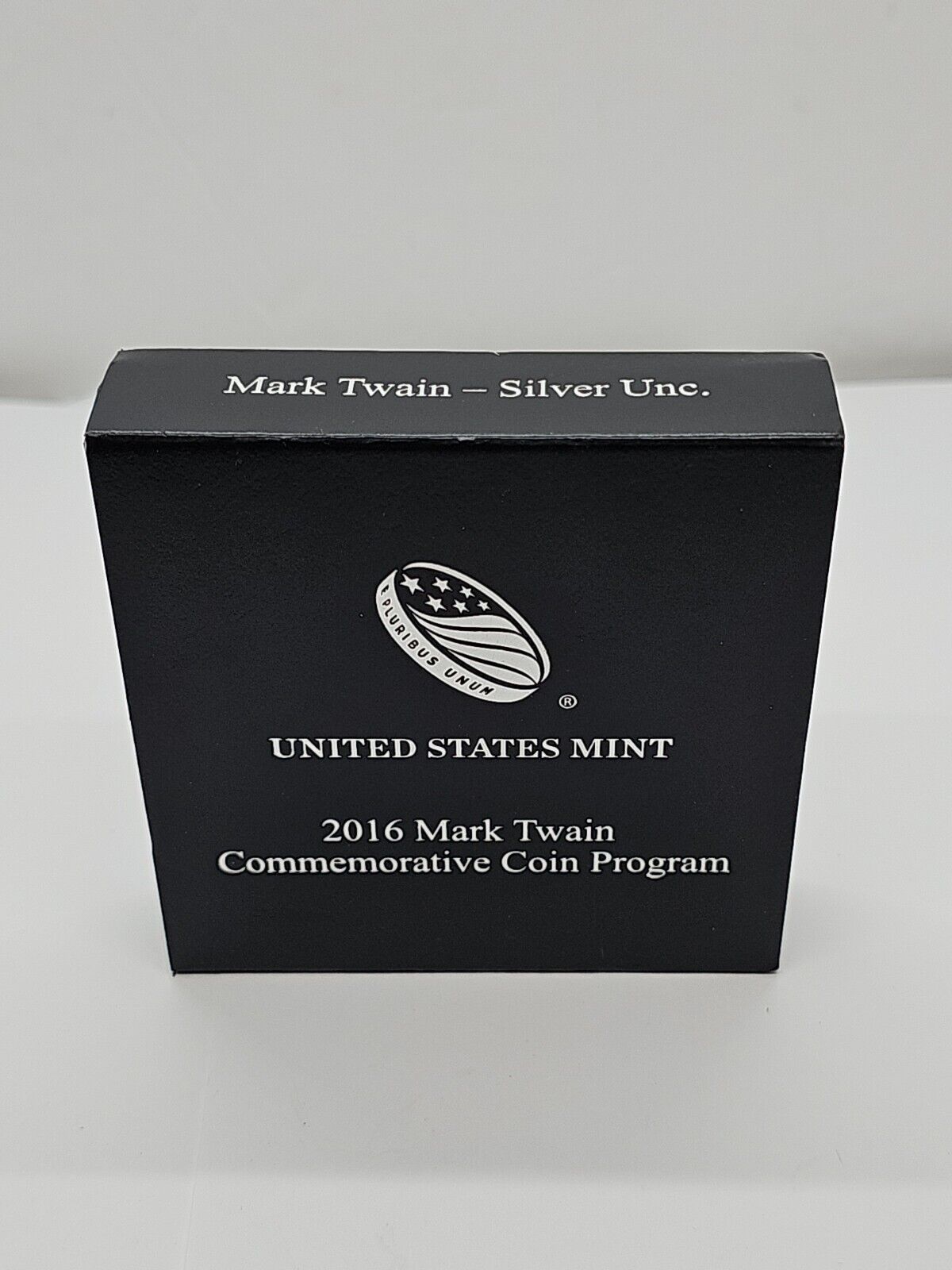 2016 P Mark Twain $1 Silver Dollar MS/UNC Commemorative Coin w/Box & COA