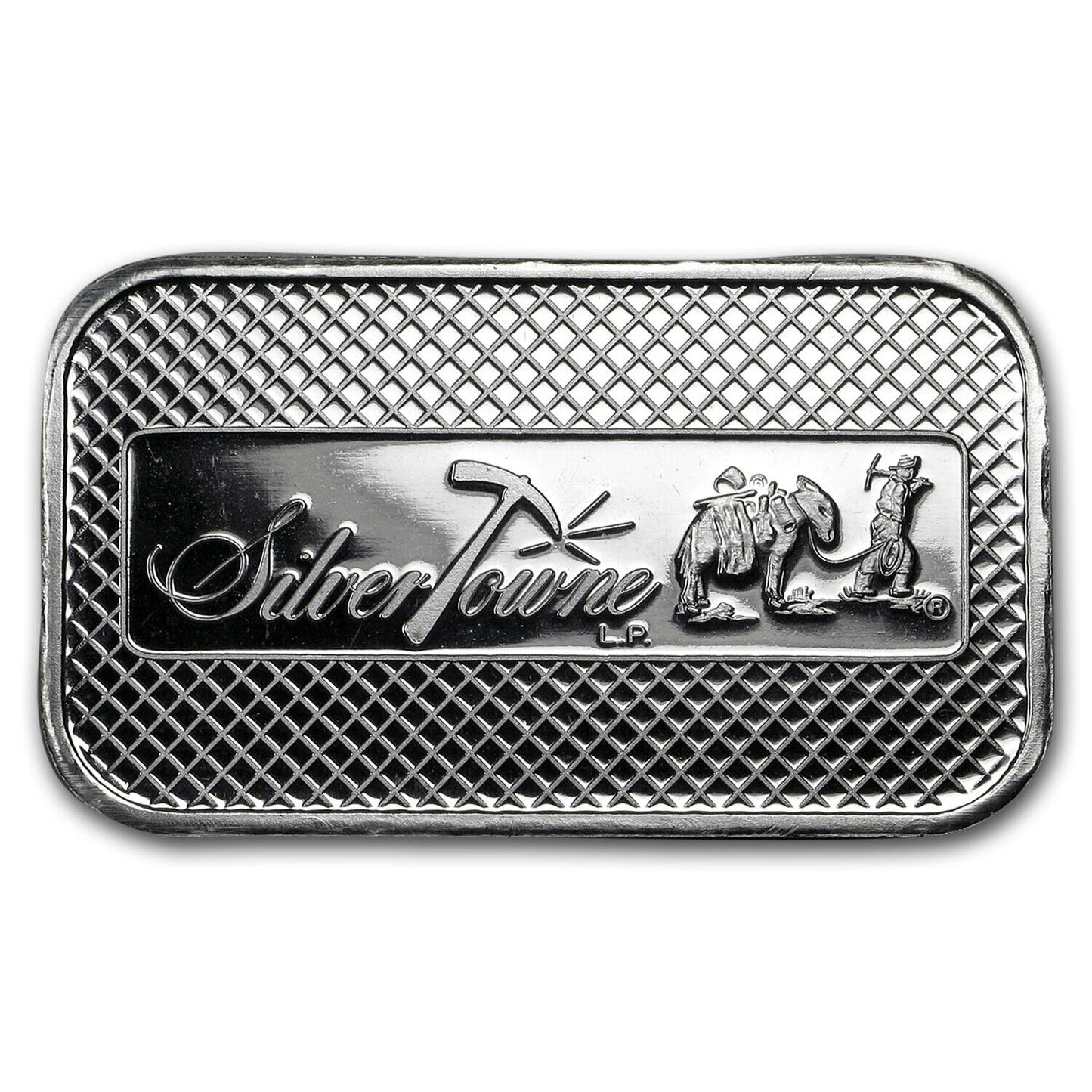 10 - 1 Oz Silver Bar - SilverTowne - Prospector in factory package