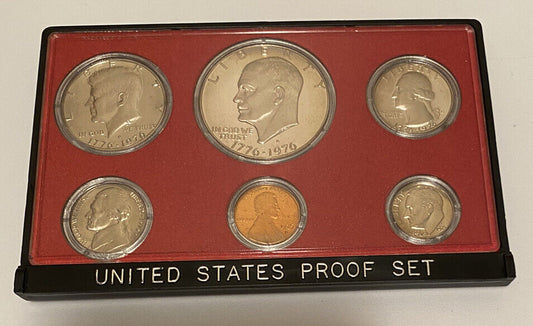 1975-S Proof Set United States US Mint Original Government Packaging Box Ike
