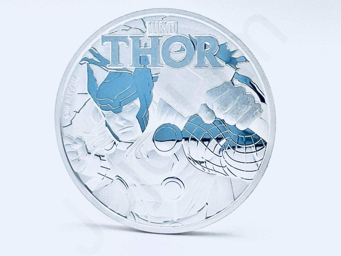 2018 Tuvalu Marvel Comics Thor 1 oz .999 Silver BU Coin ~ Only 50,000 Minted