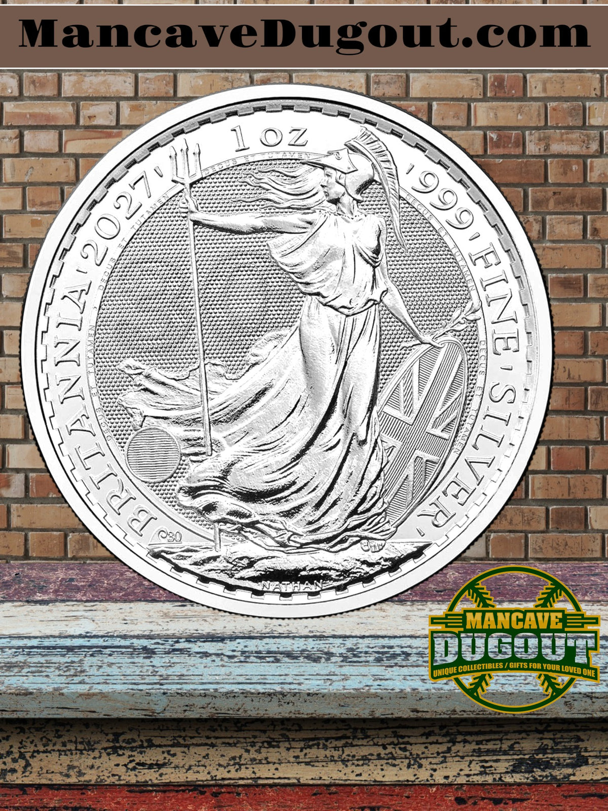 2027 Great Britain Britannia — 30th Anniversary - 1 oz .999 Fine Silver • Bullion Issue - NEW