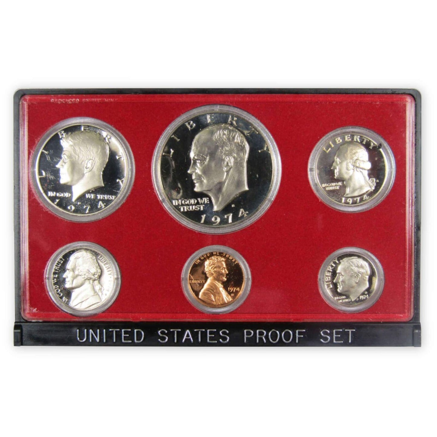 1974 Proof Set U.S. Mint Original Government Packaging OGP Collectible