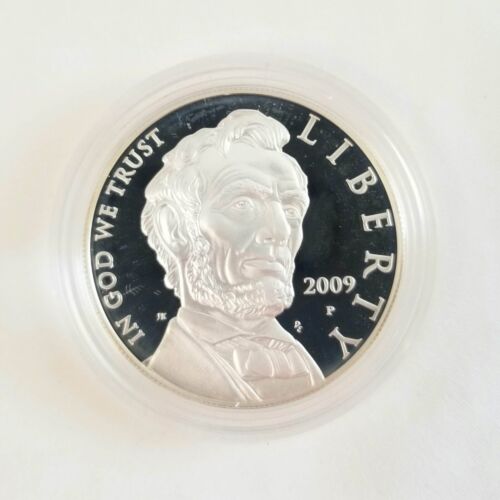 2009 "P" One Dollar Abraham Lincoln Commemorative Silver Dollar Proof-US Box