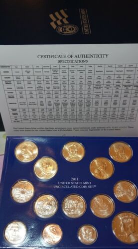 2011 United States P and D Uncirculated Mint Set