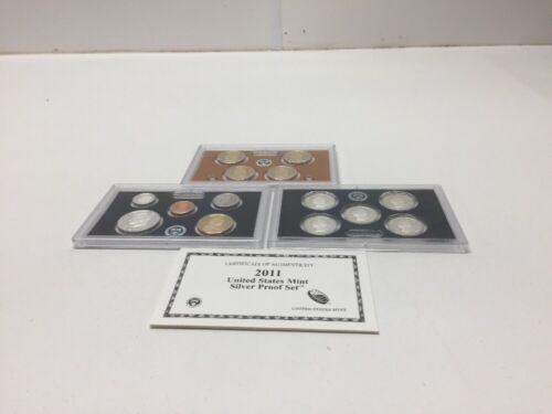 2011 United States US Mint 14-Coin Silver Proof Set